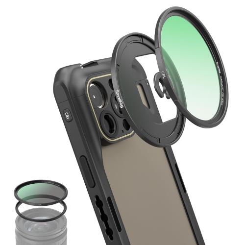 【送料無料】SmallRig 67mm 磁気円偏光フィルター 67mm ねじ式フィルターリングと Mマウントフィルターアダプター付き 防水?耐傷性磁気｜Conductドライバー　店