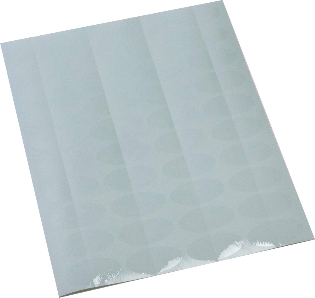 【送料無料】封印シール（大）透明 楕円 4&times;2cm 8,000枚 業務用封印シール スリッター付き｜Conductドライバー　店