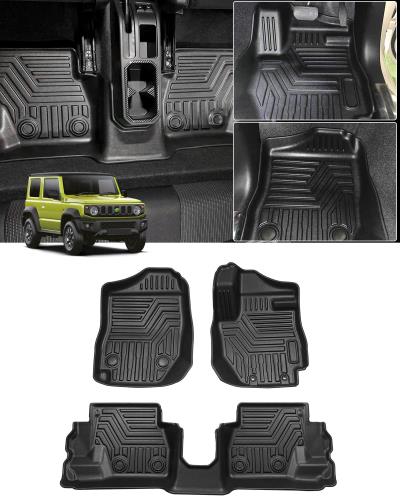 【送料無料】Cartist ジムニー JB64 ジムニーシエラ JB74 フロアマット 立体カーマット 3Dフロアマット オートマ用 H30.7?現行 JIMNY SI|Conductドライバー 店