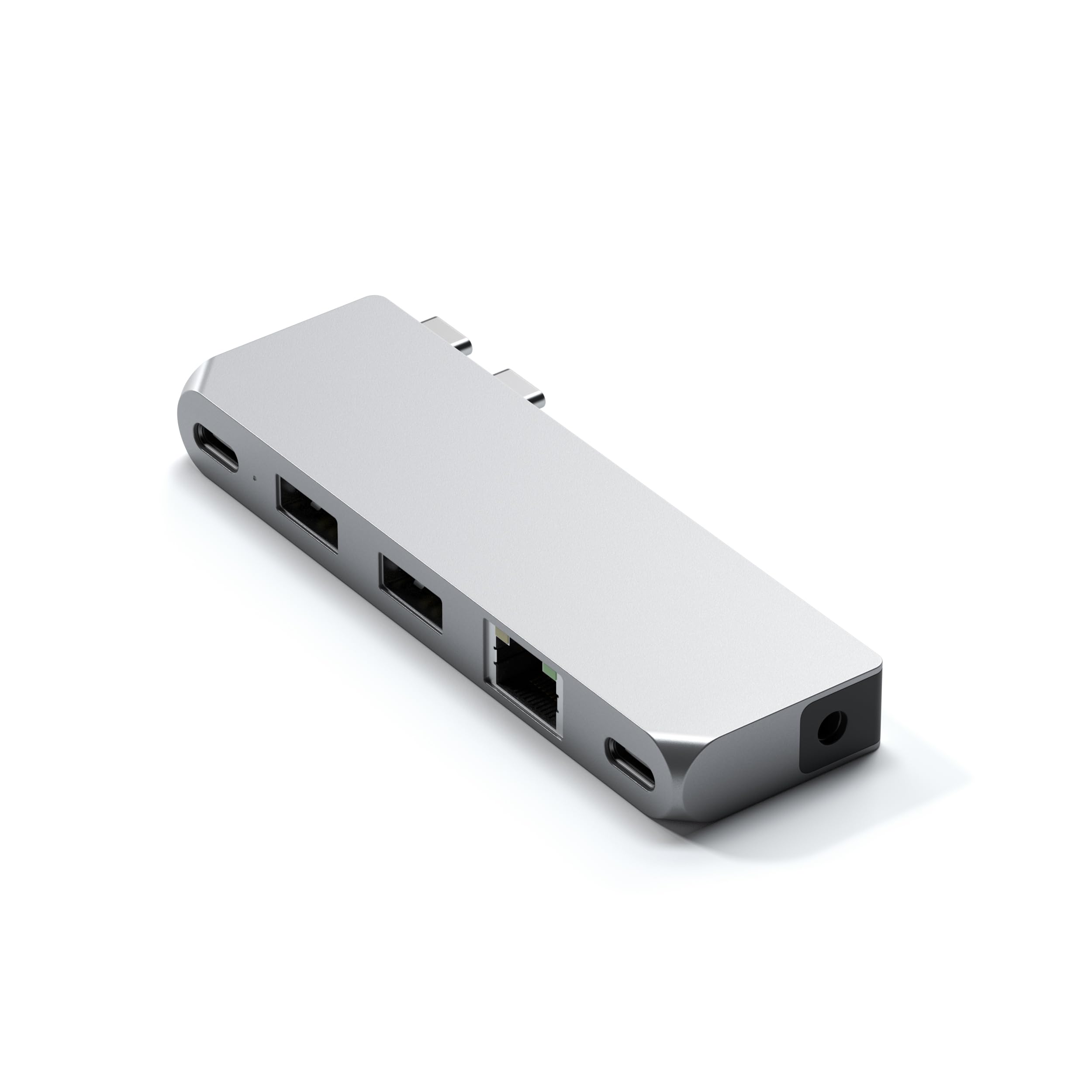 【送料無料】SATECHI USB-C Pro Mini Hub 6-in-1マルチポートアダプター、高速データ転送（USB4 40Gbps、96W PD充電、最大6K@60Hzビデオ｜Conductドライバー　店