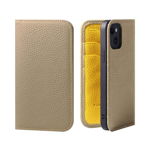 【貨物輸送無料】HANATORA iPhone13mini 入れもの 万覚え帳型 本革 スマホケース スマホ 照明ランプ 吊りひも保持者 付き添い人 シュリンクカーフレザー ギ