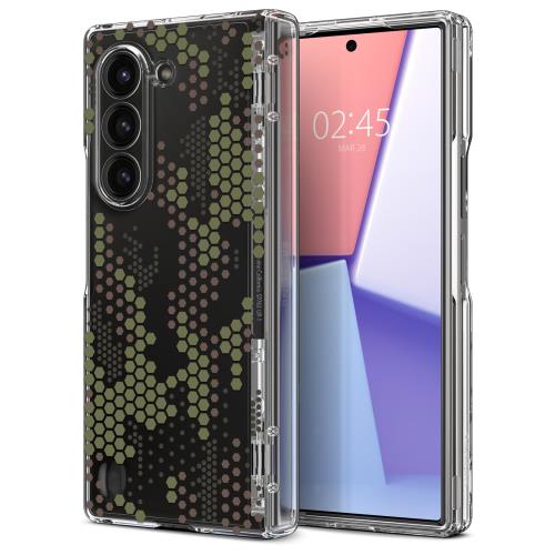 【貨物輸送無料】Spigen Galaxy Z Fold 6入れもの 氷結 超薄型 超軽さ 耐衝撃 無線電話申し受ける 相応う 引っ敷き入眼 水晶体保護すること 指紋押しとどめる 擦