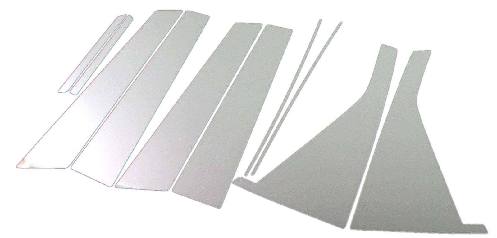 【送料無料】BRIGHTZ オデッセイ RB3 RB4 超鏡面ステンレスメッキピラーパネル バイザー無用 10PC 【 PIL-SIL-153 】 RB B3 B4 3 4 オデ｜Conductドライバー　店