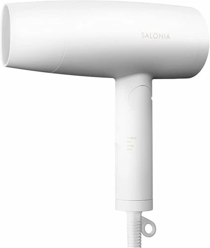 【貨物輸送無料】SALONIA サロニア スピーディーイオン ドライヤー いけ図図しい量 速乾 軽さ さっ引くイオン 髪の毛ドライヤー SL-013AW 白いこと