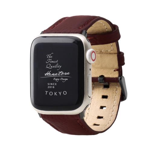 【貨物輸送無料】[HANATORA] アップルウォッチ用ダンス楽隊 AppleWatch取り替えっこ性 ダンス楽隊 互換性のある 41粍 40粍 38粍 本革 シュリンクレザー メン