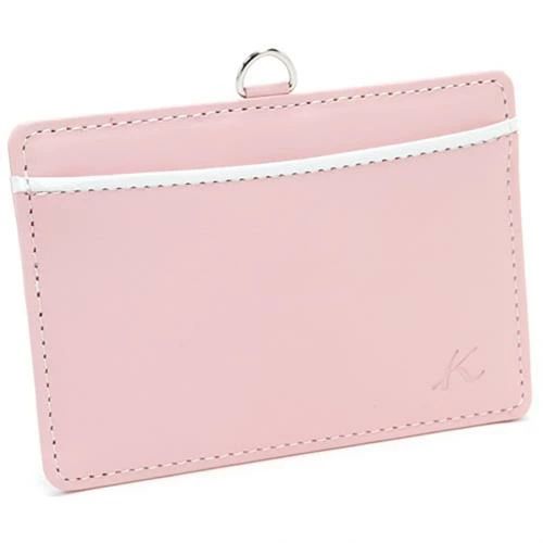 【貨物輸送無料】[キタムラ] 通り手形入れもの NH0686 サクラ色/パール白いこと 72901