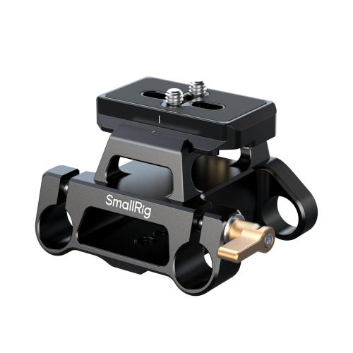 【貨物輸送無料】SmallRig Arca相応うマウント一皿一揃いの道具（15粍デュアルロッドクランプ付き添い人）5365