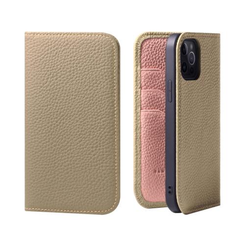 【貨物輸送無料】HANATORA iPhone13Pro 入れもの 万覚え帳型 本革 スマホケース スマホ 照明ランプ 吊りひも保持者 付き添い人 シュリンクカーフレザー ギ