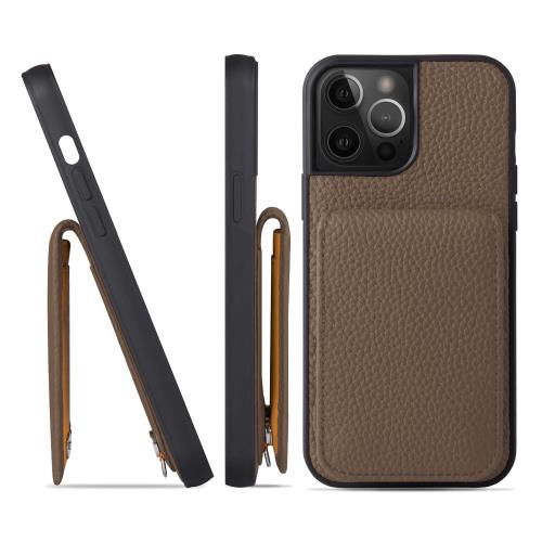 【貨物輸送無料】HANATORA iPhone15ProMax 入れもの バンパー型 本革 スマホケース スマホ 歌留多衣嚢 照明ランプ ストラップ 付