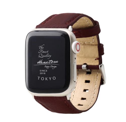 【貨物輸送無料】[HANATORA] アップルウォッチ用ダンス楽隊 AppleWatch取り替えっこ性 ダンス楽隊 互換性のある 41粍 40粍 38粍 本革 シュリンクレザー メン
