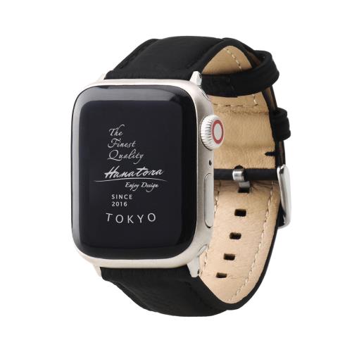 【貨物輸送無料】[HANATORA] アップルウォッチ用ダンス楽隊 AppleWatch取り替えっこ性 ダンス楽隊 互換性のある 49粍 45粍 44粍 42粍 本革 シュリンクレザー