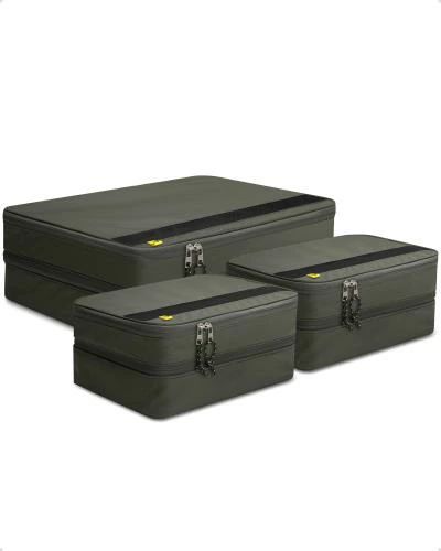【貨物輸送無料】Spigen 周遊車寄せ 旅する用締め付ける袋 荷拵え車寄せ 空白文字切り詰める 大電気容量納める能力のある S大きさ 2点＋XL大きさ 1点入（ハンタ