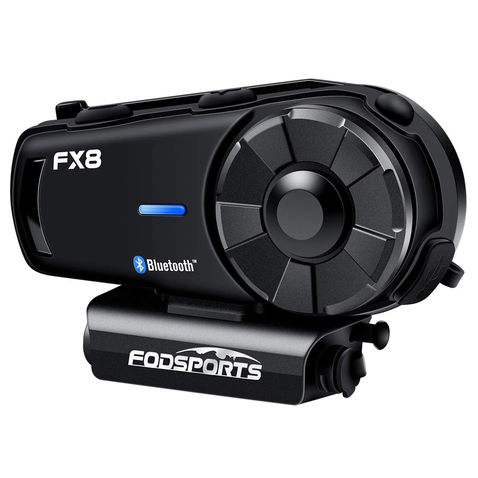 【送料無料】FODSPORTS バイク インカム FX8 インカム インカムバイク用 8人同時通話 低中高音切り替え 音楽共有 バイク用インカム FMラ｜Conductドライバー　店