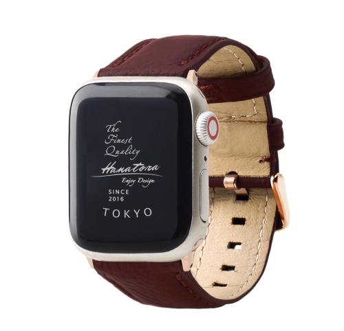 【貨物輸送無料】[HANATORA] アップルウォッチ用ダンス楽隊 AppleWatch取り替えっこ性 ダンス楽隊 互換性のある 41粍 40粍 38粍 本革 シュリンクレザー メン