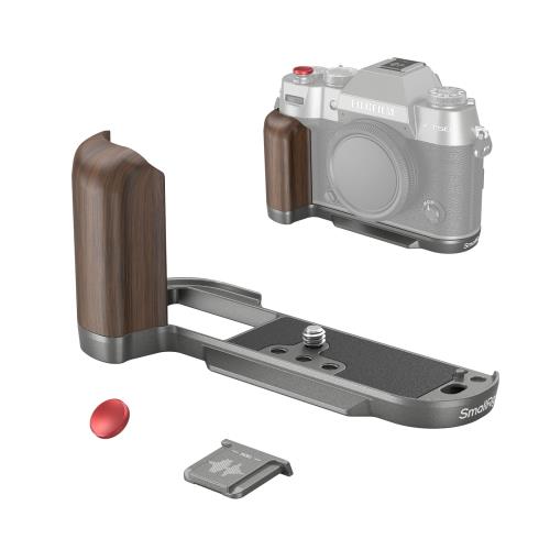 【貨物輸送無料】SmallRig X-T50用お手々手持ち部分 FUJIFILM相応うX-T50用写真機木製 L 字型手持ち部分 Arca用クイックリリースプレート内蔵 シャ
