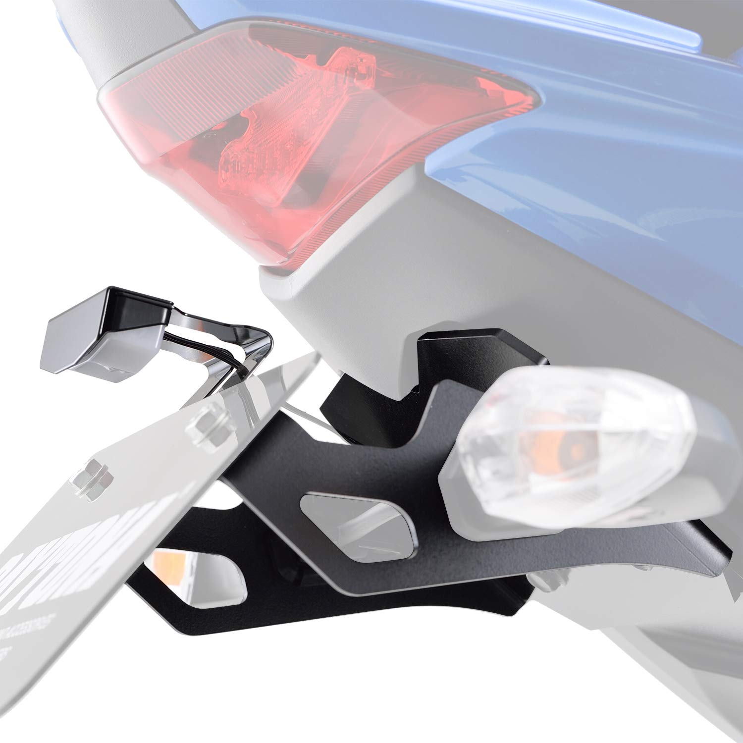 【送料無料】デイトナ(Daytona) バイク用 フェンダーレスキット LEDライセンスランプ付き ジクサー250/SF250(20) ジクサー150(20) 16755｜Conductドライバー　店