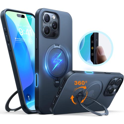 【貨物輸送無料】新型！カメラコントロールカバー付き添い人版TORRAS iPhone 16 Pro 用 入れもの 薇式照明ランプ縦横両相応う 輪っか 磁石搭