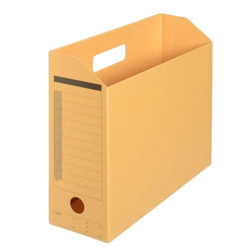 【送料無料】プラス ファイルボックス FL-051BF A4-E 100mm幅 78082&times;10 イエロー｜Conductドライバー　店