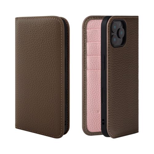 【貨物輸送無料】HANATORA iPhone16ProMax 入れもの 万覚え帳型 本革 スマホケース スマホ 照明ランプ 吊りひも保持者 付き添い人 シュリンクカーフレザー