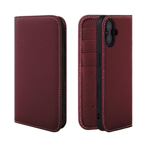 【貨物輸送無料】HANATORA iPhone16Plus 入れもの 万覚え帳型 本革 スマホケース スマホ 照明ランプ 吊りひも保持者 付き添い人 シュリンクカーフレザー ギ