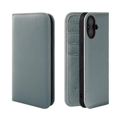 【貨物輸送無料】HANATORA iPhone16Plus 入れもの 万覚え帳型 本革 スマホケース スマホ 照明ランプ 吊りひも保持者 付き添い人 シュリンクカーフレザー ギ