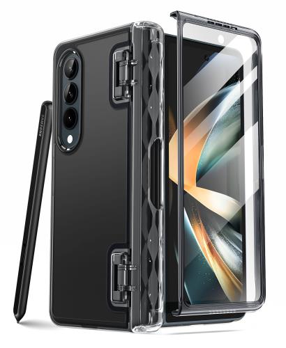 【送料無料】i-Blason Galaxy Z Fold 4 5G (2022) ケース 保護カバー 米軍MIL規格取得 保護フィルム付き ペン収納 女性向け おしゃれ 二|Conductドライバー 店