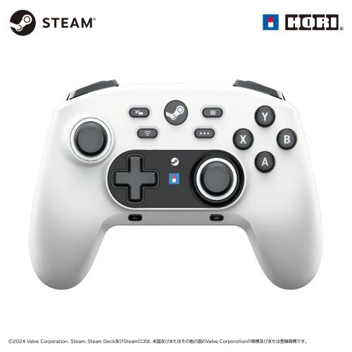 【貨物輸送無料】ワイヤレスホリパッド for Steam (シャイニーホワイト)