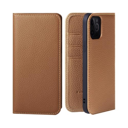 【貨物輸送無料】HANATORA iPhone13Pro 入れもの 万覚え帳型 本革 スマホケース スマホ 照明ランプ 吊りひも保持者 付き添い人 シュリンクカーフレザー ギ