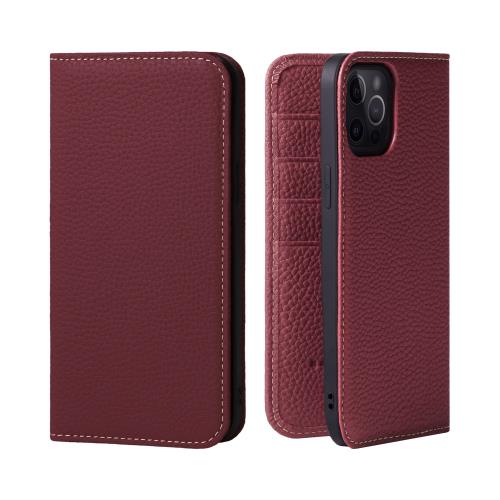 【貨物輸送無料】HANATORA iPhone14ProMax 入れもの 万覚え帳型 本革 スマホケース スマホ 照明ランプ 吊りひも保持者 付き添い人 シュリンクカーフレザー