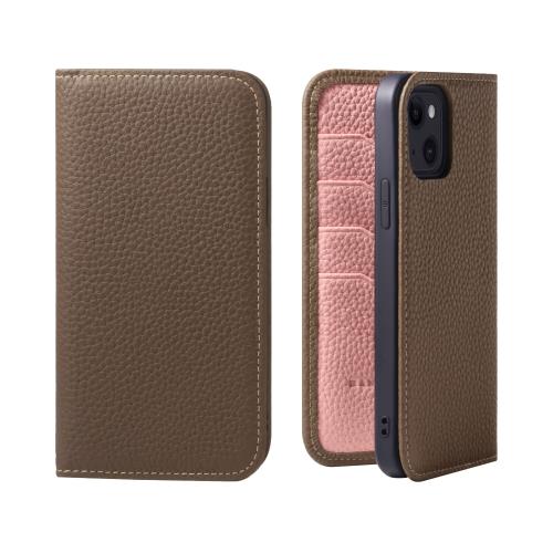 【貨物輸送無料】HANATORA iPhone用 15Plus 入れもの 万覚え帳型 本革 スマホケース スマホ 照明ランプ 吊りひも保持者 付き添い人 シュリンクカーフレザー