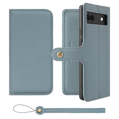 【貨物輸送無料】HANATORA Google Pixel 6a 入れもの 万覚え帳型 本革 スマホケース スマホ 照明ランプ 同盟罷工さあ美 付き添い人 シュリンクカーフレザー ギ