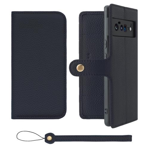 【貨物輸送無料】HANATORA Google Pixel 6Pro 入れもの 万覚え帳型 本革 スマホケース スマホ 照明ランプ 同盟罷工さあ美 付き添い人 シュリンクカーフレザー