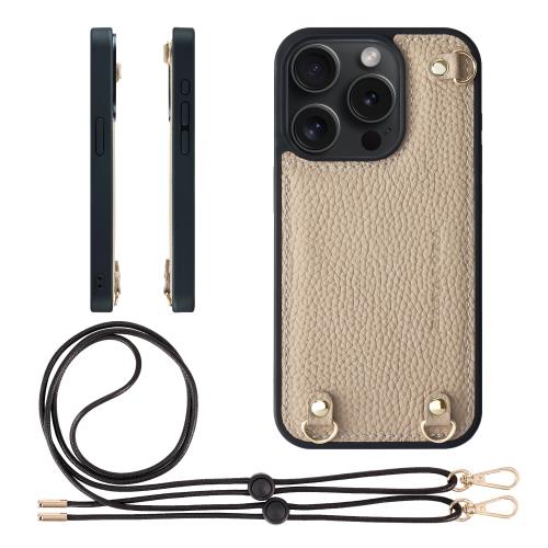 【貨物輸送無料】HANATORA iPhone15Pro 入れもの MagSafe 相応う 本革 耐衝撃 バンパー型 スマホケース スマホ 足懸かり輪っか付き添い人 ショルダーストラ