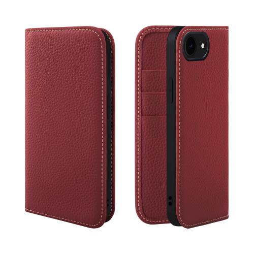 【貨物輸送無料】HANATORA iPhone16e 入れもの 万覚え帳型 本革 スマホケース スマホ 照明ランプ 吊りひも保持者 付き添い人 シュリンクカーフレザー ギフ