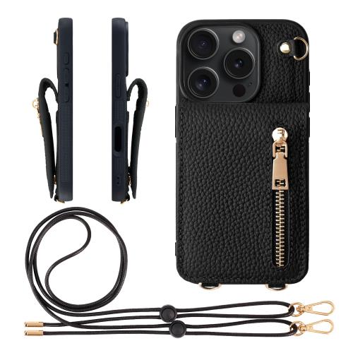【貨物輸送無料】HANATORA iPhone15Pro 入れもの 本革 スマホケース スマホショルダー 歌留多衣嚢 照明ランプ ストラップ 付き添い人 シ