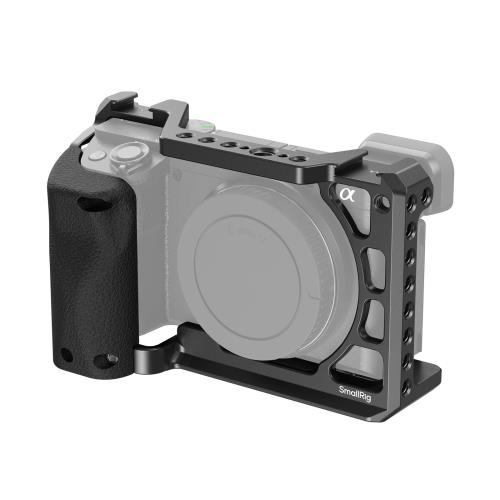 【送料無料】SmallRig A6100 / A6300 / A6400用ケージ シリコンハンドグリップ 内蔵ネジ穴 コールドシュー クイックリリースプレート付｜Conductドライバー　店 7,941円