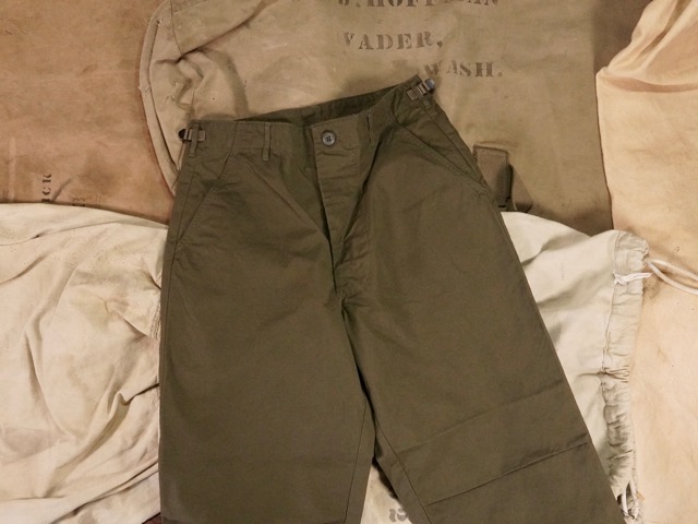 WORKERS : FWP TROUSERS “OD POPLIN” / ワーカーズ FWP トラウザーズ “ODポプリン”|CONEY ISLAND