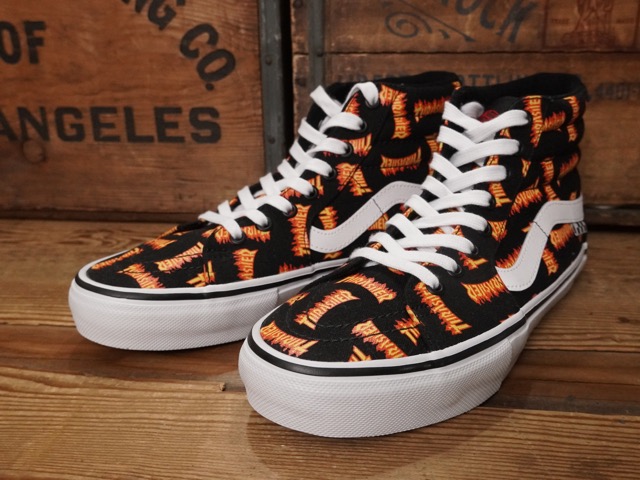 楽天市場】ajito VANS × THRASHER バンズ × スラッシャー SK8-HI PRO