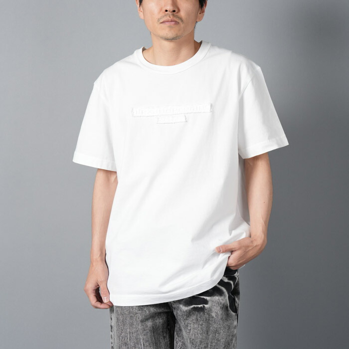 【美品☆大人気】アレキサンダーワン 半袖 Tシャツ ロゴ 刺繍 ホワイト NY 楽天市場】Alexander Wang アレキサンダーワン Tシャツ ロゴ