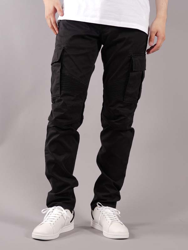 [Summer Sale 50%&darr;] Balmain Homme / バルマン オム / BH1 PANTS DENIM CARGO TAPERED / パンツ デニムカーゴ テーパード (ブラック) メンズ｜Confidence