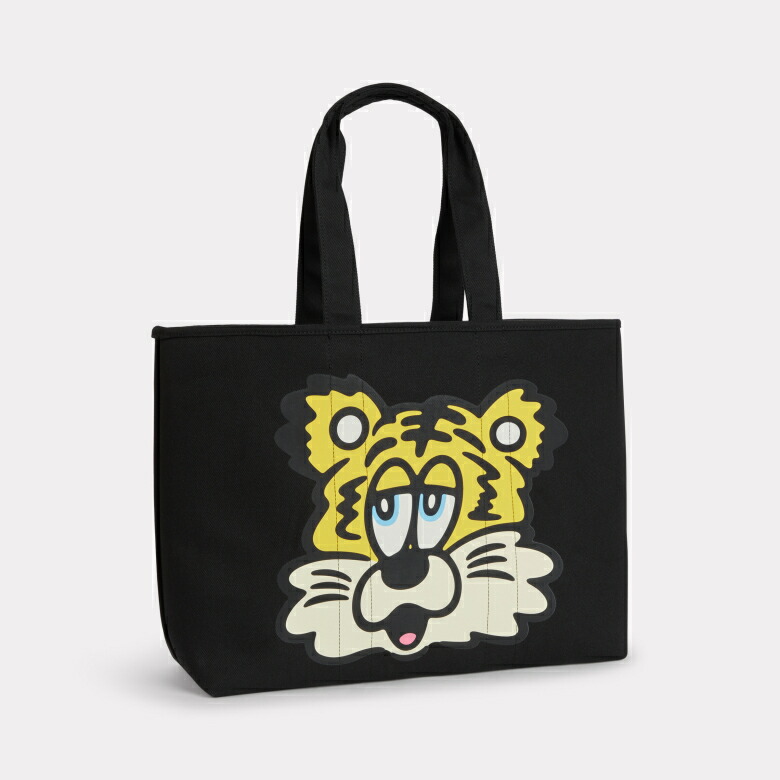 MSDケンゾー　ユーティリティーパリス　トートバッグエクリュ KENZO（ケンゾー）の「スモール 'KENZO Utility' キャンバス