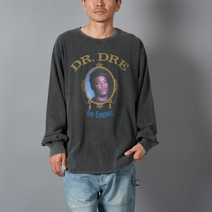 U/MUSIC / ユーミュージック / UM25AW-16 / DR.DRE / ドクタードレー / ロンT・カットソー (黒いこと) 25秋冬 / 国内置き目取りまわし