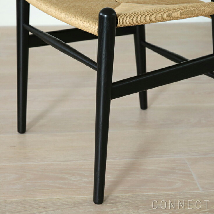 CH24 / Yチェア（ワイチェア） オーク材・ブラック塗装 / CARL HANSEN