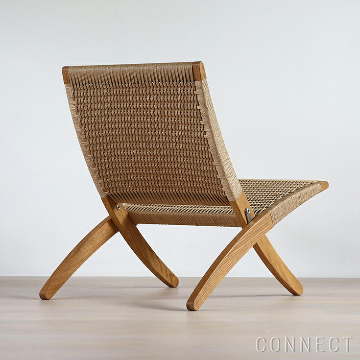 ポイント10倍】CARL HANSEN & SON（カール・ハンセン＆サン） / MG501 キューバチェア /  オーク材・オイル仕上げ・ナチュラルペーパーコード / ラウンジチェア