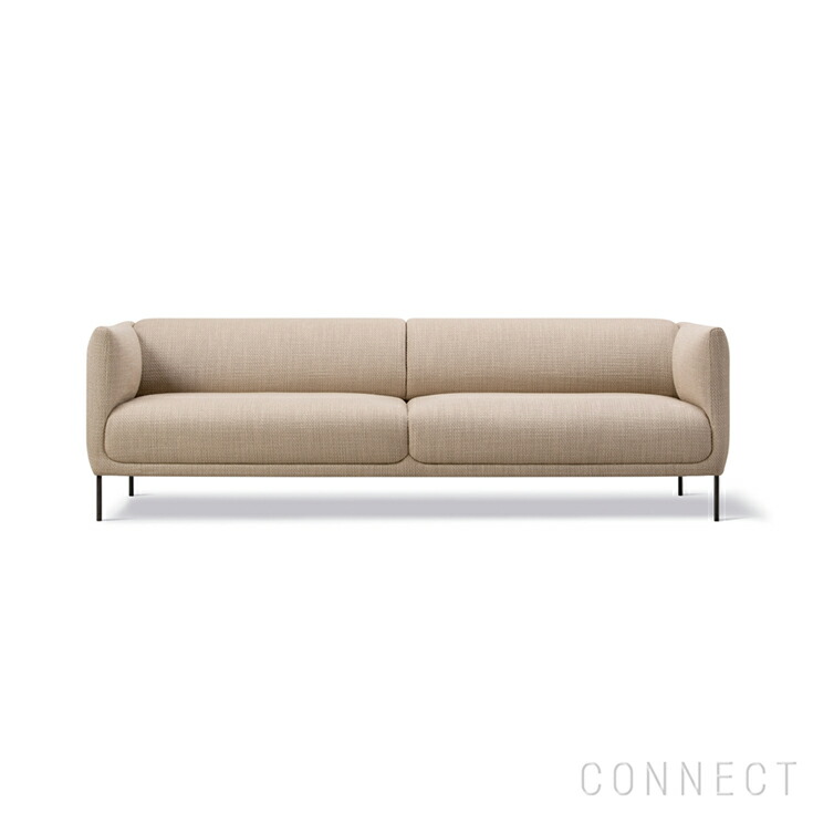 【FREDERICIA（フレデリシア） Konami Sofa（コナミソファ） Model 4962 1/2シーター  ブラックベース Loop 42（ループ） Hente by CONNECT