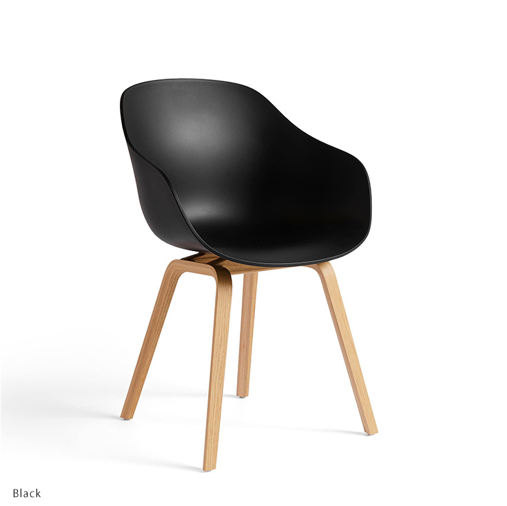 【HAY ダイニングチェア】アバウトアチェア　AAC22　ブラック HAY ABOUT A CHAIR AAC22 2.0 / ヘイ アバウト ア チェア AAC22