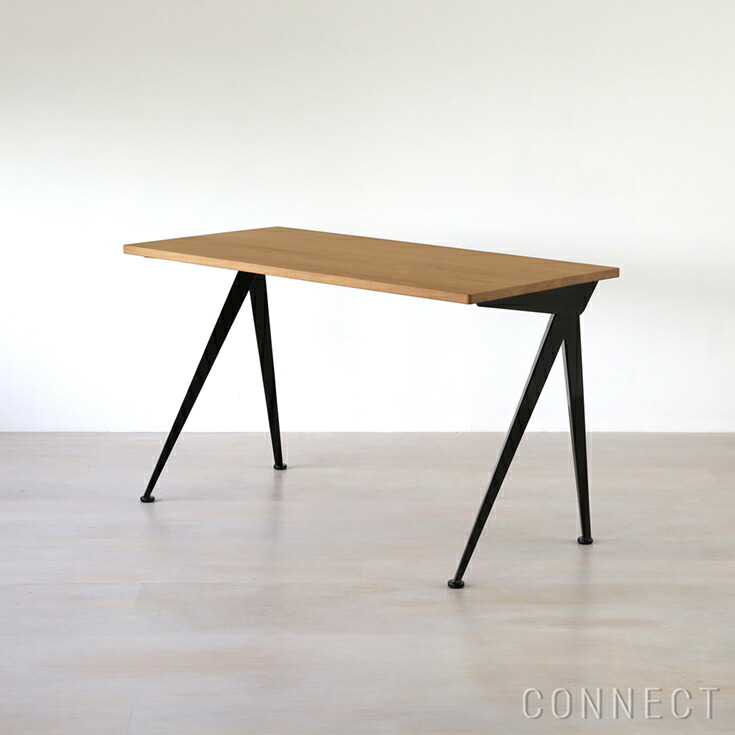 Vitra（ヴィトラ） / Compas Direction（羅針盤 ディレクション） / 自然的オーク材・油絵の具完成 / ディープブラック / 事務机