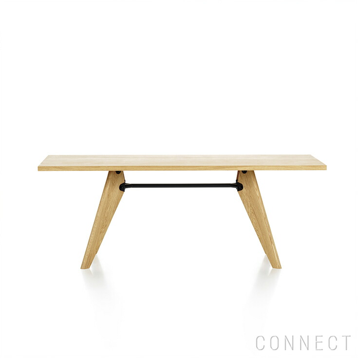 Vitra（ヴィトラ） / Table S.A.M. Bois（ターブル S.A.M. ボワ）W1800粍 / 自然的オーク材・油絵の具仕上 / 早見表
