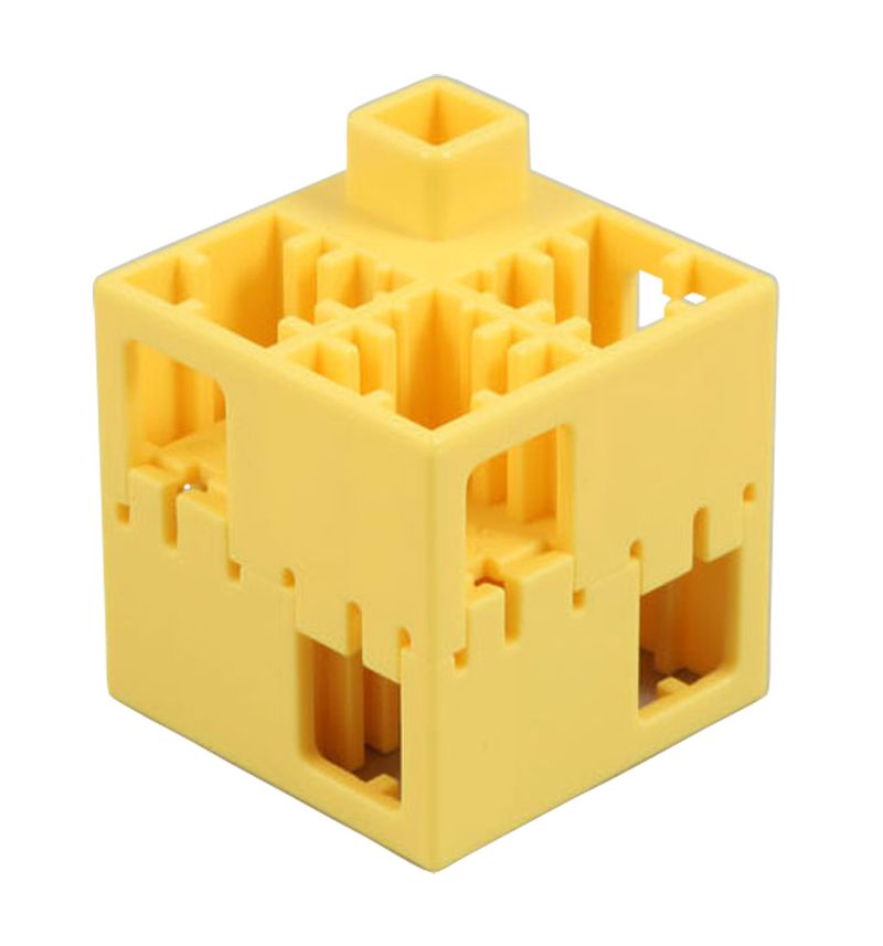 J ArtecLブロック 四角 100ピース 黄 アーテックブロック Lブロック Artecブロック