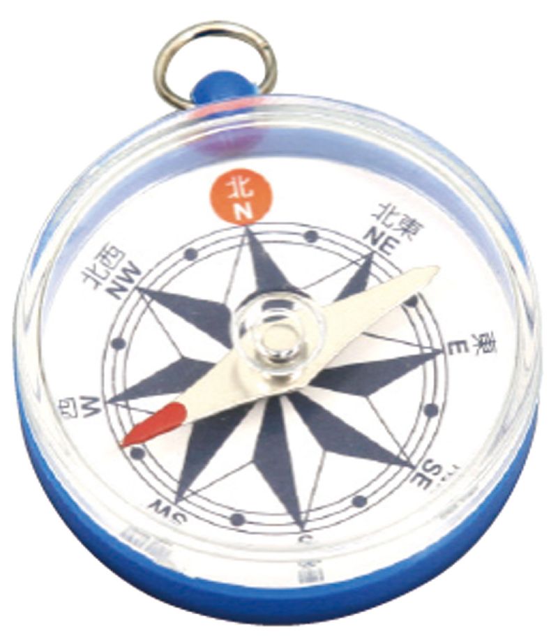 楽天市場】コンパス 方位磁石 方位磁針 学習用 小学生 子供 クツワ